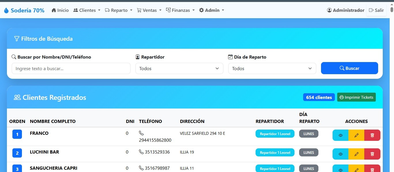Ficha de cliente