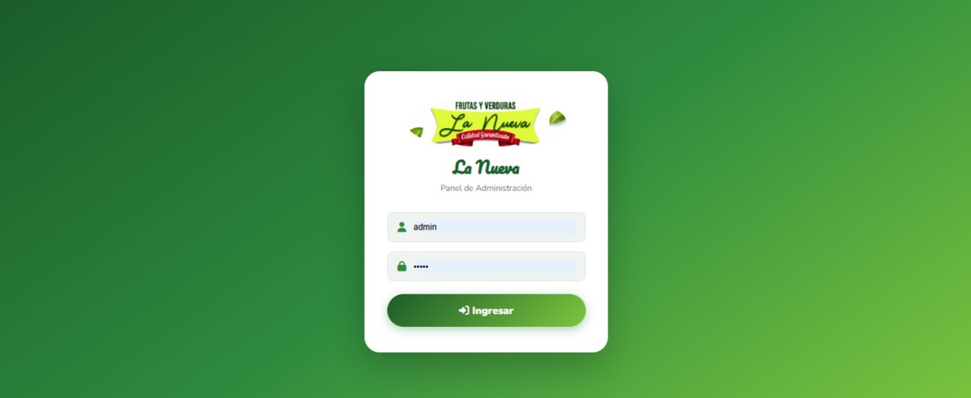 Ingreso del cliente
